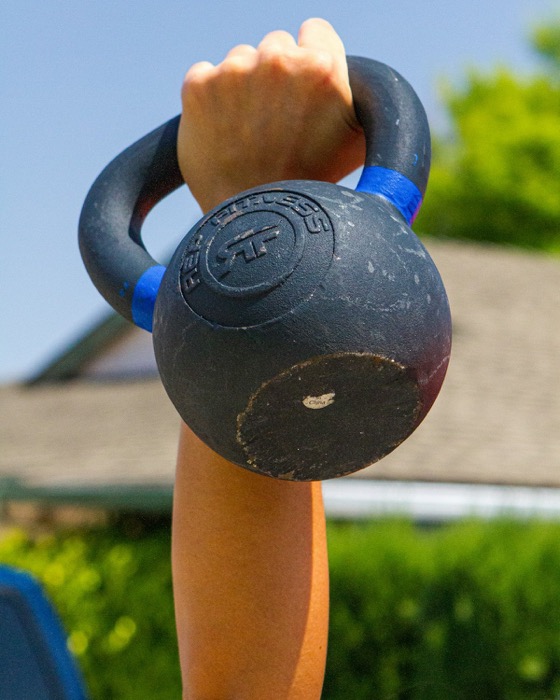 Training outdoors